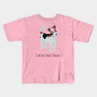 I’m cute and I know it Kids T-Shirt